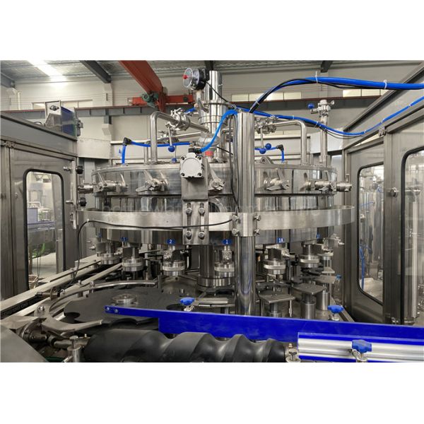 Carbonated машина безалкогольного напитка 6000can/Hour консервируя