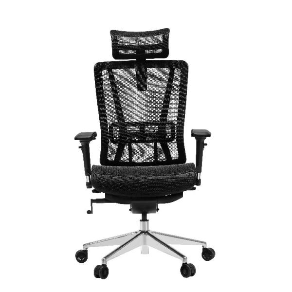 Height Adjustable Breathtable Rotatable Office Chair With Mesh Fabric Boss Desk Chair