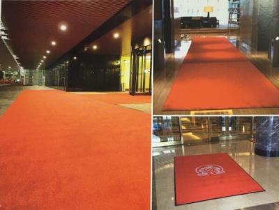 Entrada Mats Vip Door Mat Compound do hotel da fibra sintética de borracha