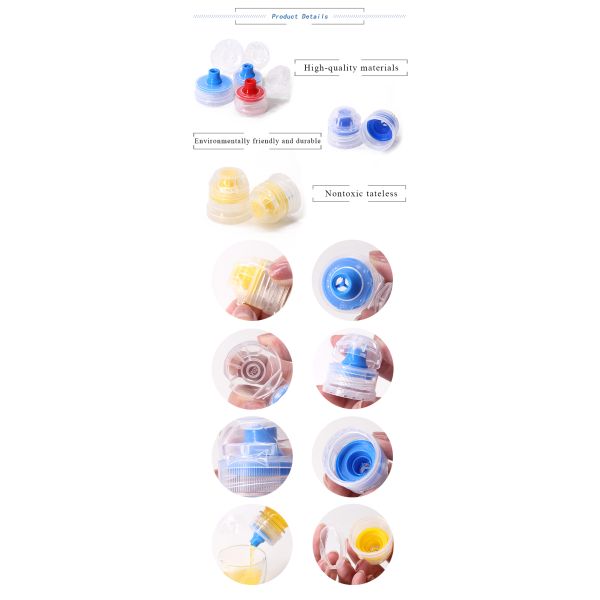 28/38MM Flip Top Plastic Cap Wear Resistant Recyclable K907-1