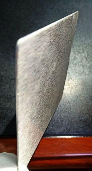 RFID Inlay Prelam Laminating Silk Pattern Card Lamination Steel Plate 0.8mm 1.0mm Thick