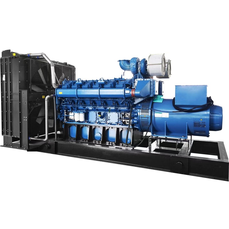 JIWEI 1800KW 2000kva Diesel Generator with YC12VC3000-D30 Engine 50Hz 400V Silent Genset and Water Cooling System