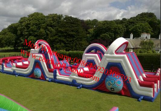 Inflatable Outdoor Play Equipment Inflatable Obstacle Courses