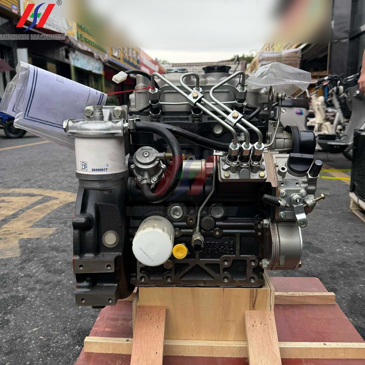 403D-11 3-cylinder diesel engine assembly 3000rpm 19.7kw construction machinery spare parts for Perkins