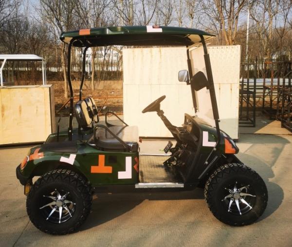Voiture de golf utilitaire à 2 places 30 km/h Automatique légère électrique alimentée par batterie