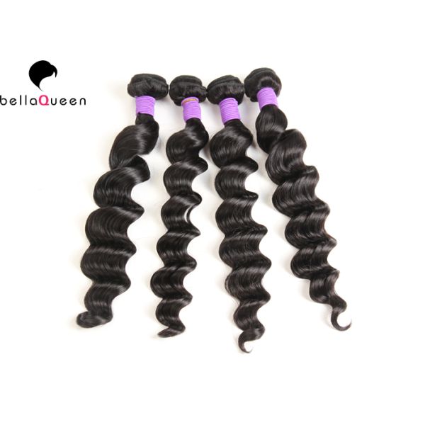 7A Grade Unprocesseed Malaysian Hair Extensions Loose Deep Wave Hair