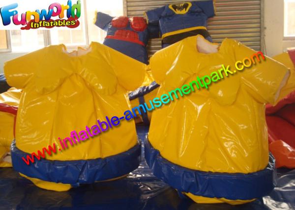Jogos infláveis loucos duráveis dos esportes da luta romana de Sumo do PVC para engraçado