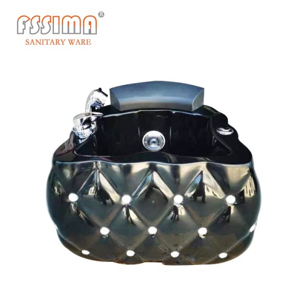Eco Friendly Foot Massage Tub Pedicure Bath Tub Acrylic With Surfing / Massage Function
