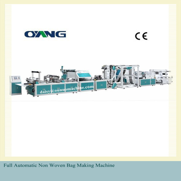 Zipper Non Woven Bag Making Machine Line