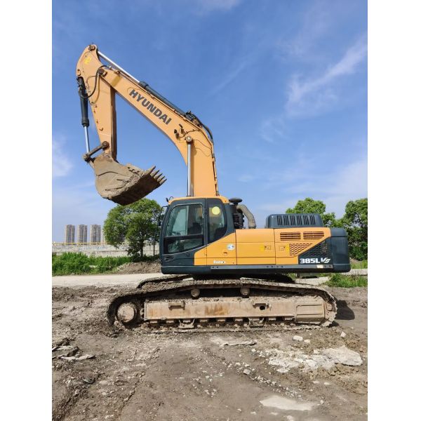 Подержанный экскаватор Hyundai 385L из Китая
