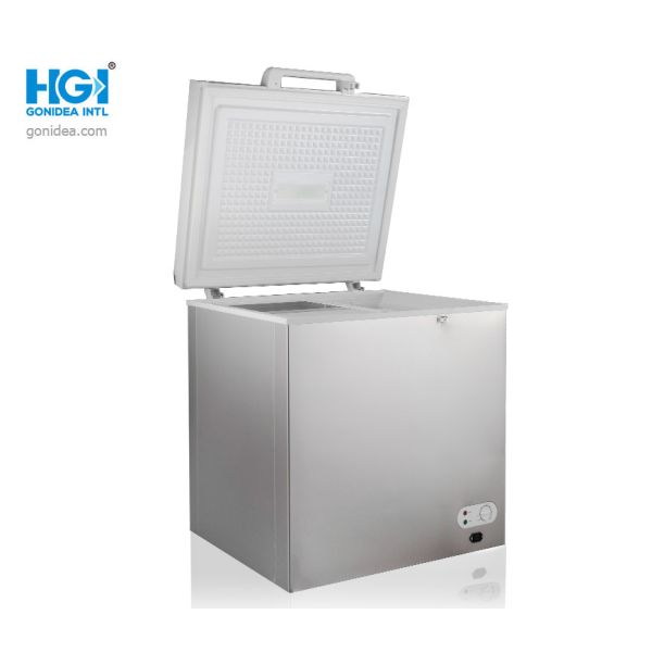 Быстрые охлаждая сбережения энергии комода 37.5kg R134a замораживателя солнечной энергии 150L