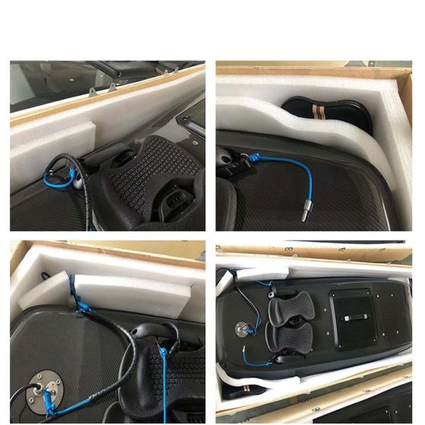 Водонепроницаемая 72V 50Ah 80Ah литийная батарея для электрического серфборда из углеродного волокна