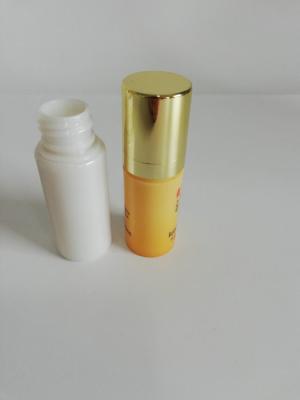 Color Coating Cosmetic Bottles With Pump , Small Empty Suntan Lotion Bottles