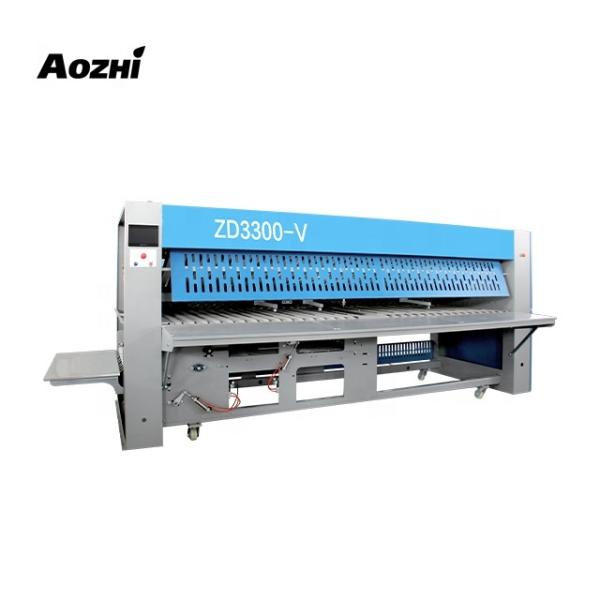 Electric Hospital & Hotel Automatic Linen & Bed Sheet Folding Machine for Laundry Use