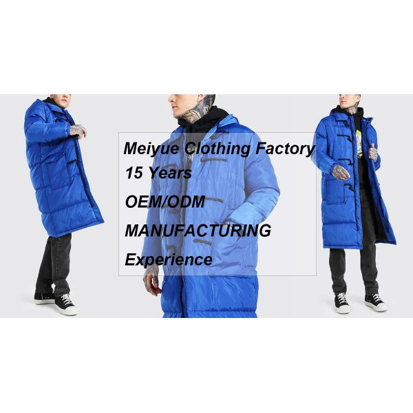 Moda Nuevo Diseño Invierno Puffer Hombres Más Tamaño chaquetas cálidas acolchado mayorista bombarderos de burbujas chaqueta jeans