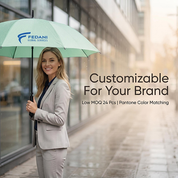 Custom Color Umbrella | 3-Year Warranty Windproof Golf Umbrella