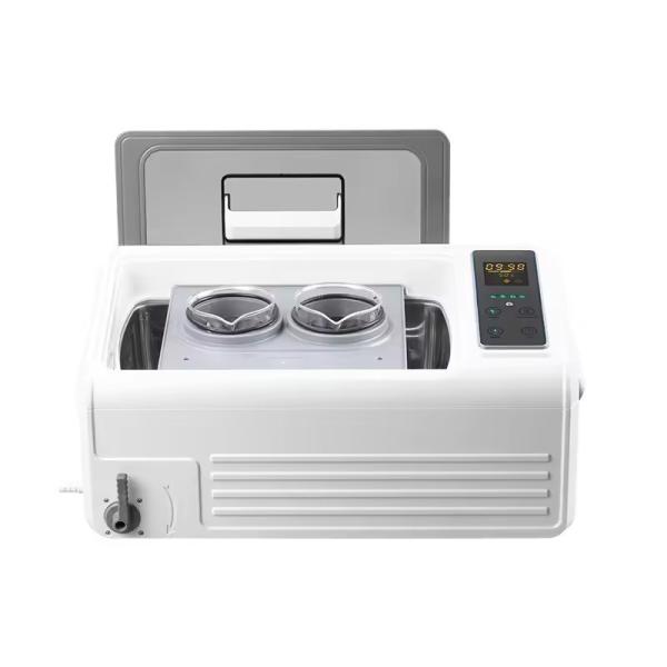 Melhor Vendedor Máquina de Limpeza Ultrassônica Doméstica SUS304 6L Limpador de Vapor de Laboratório Dental