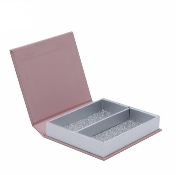 Window Cut Paper Display Box Offset Printing Rectangle Eyelash Packaging Box Custom