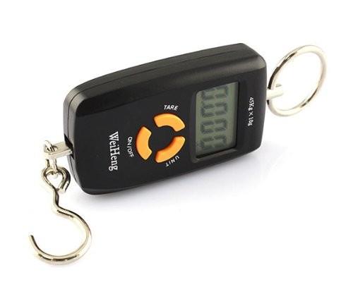 10g Division Digital Suitcase Weighing Scales , Temperature Function Travel Scales For Luggage