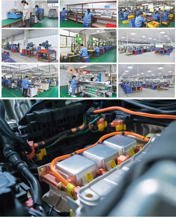 CTS Промышленное электрическое транспортное средство Мотоциклетная кабельная сборка Автомобильная проводка