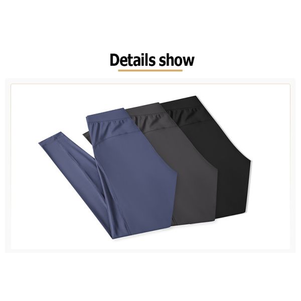 Skin Friendly Women'S Straight Leg Casual Pants Breathable With Zip Pocket