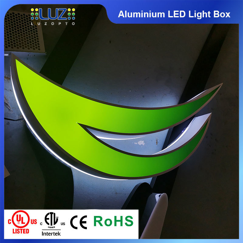 Custom 3D Profile Aluminium Sign Box – Commercial Illuminated Storefront LED Signage