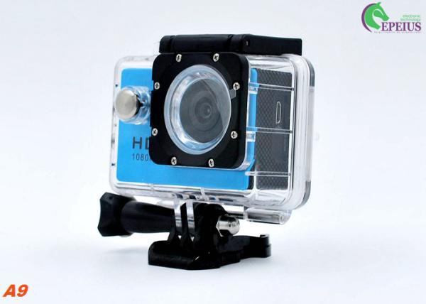 OEM Logo Mini A9 Full Hd 1080p Sports Camera Underwater 30M Sports DV With USB 2.0