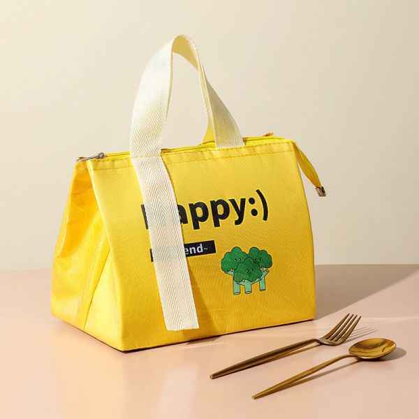 Accepable OEM/ODM Waterproof Soft Thermal Lunch Cooler Bag for Custom Printed Portable