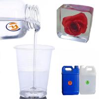 Baixa resistência amarela Crystal Clear Epoxy Resin For da liberação de calor que molda artes e ofícios de Diy