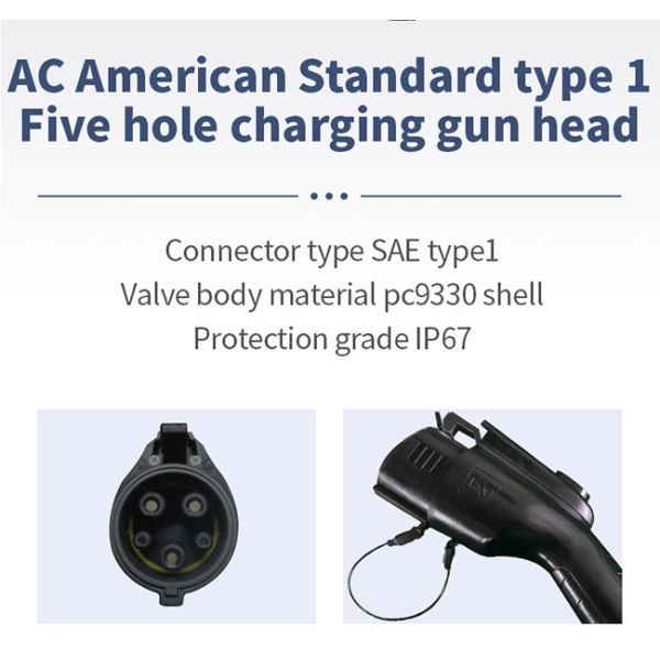 UL94 V0 Wall Box Charger IP67 Outdoor Wall Mounted EV Charger OCPP1.6J