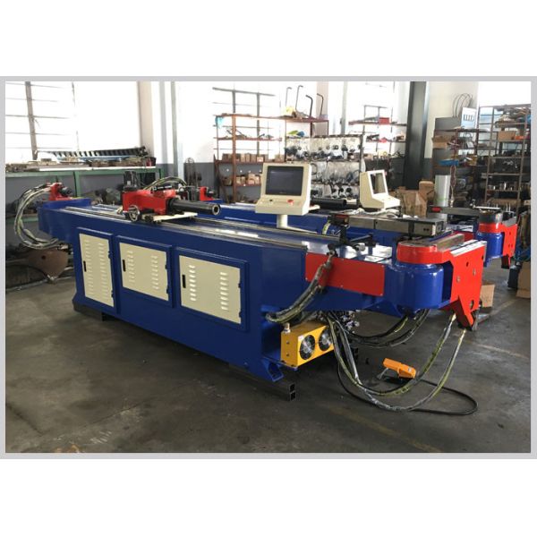 PLC Control Automatic Pipe Bender , Ss Pipe Bending Machine For Car Frame