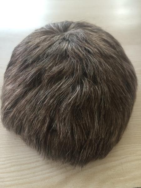 Perruques avant en dentelle pour hommes non chirurgicales Perruques de remplacement de cheveux pour hommes moyens