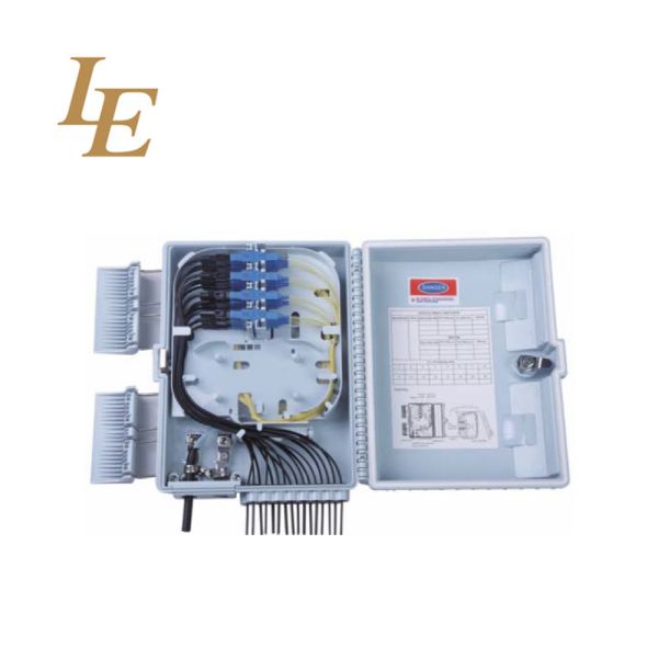 4 - 48 Way ABS Fiber Optic Distribution Box Durable For Outdoor Indoor