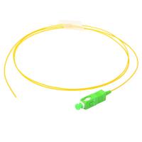 Cordon de correction unimodal simplex de SM 0.9mm de fibre optique de tresse de PC UPC APC de SC SC ST FC