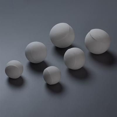95% Alumina Content Inert Alumina Balls Hardness 9 White For Industrial