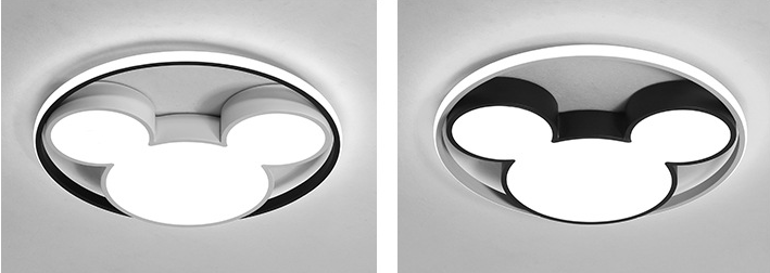 Мышь формирует приспособления потолочного освещения 60W 500*80mm крытые для комнаты детей