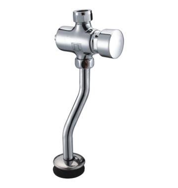 Brass 0.05 - 0.9MPA Toilet Flush Valves / Single Hole Self-closing Urinal Flush Valve