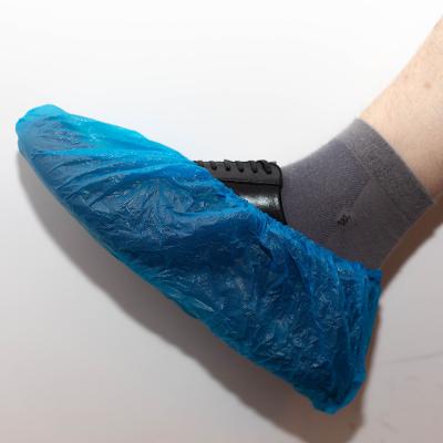 Plastic Disposable Shoe Covers , Surgical Waterproof Footwear Covers Disposable