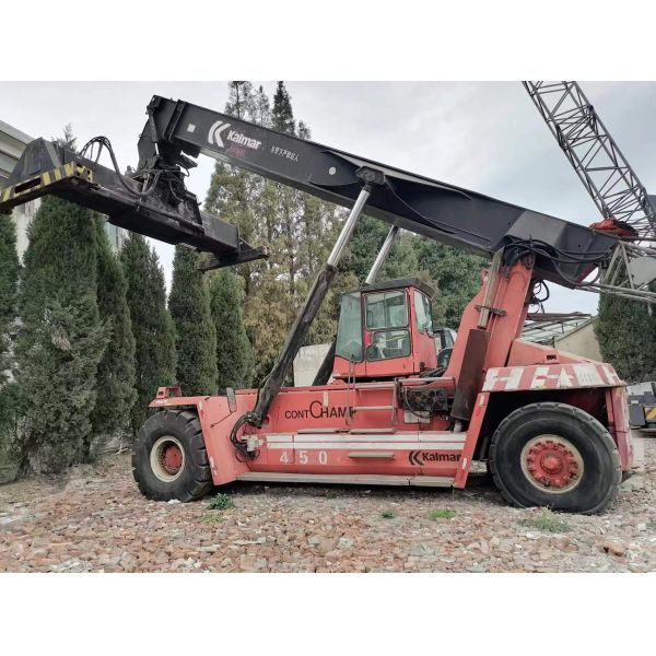 70000 KG Weight Kalmar DRF450 Used Reach Stacker in Shanghai 45 Ton Container Handler