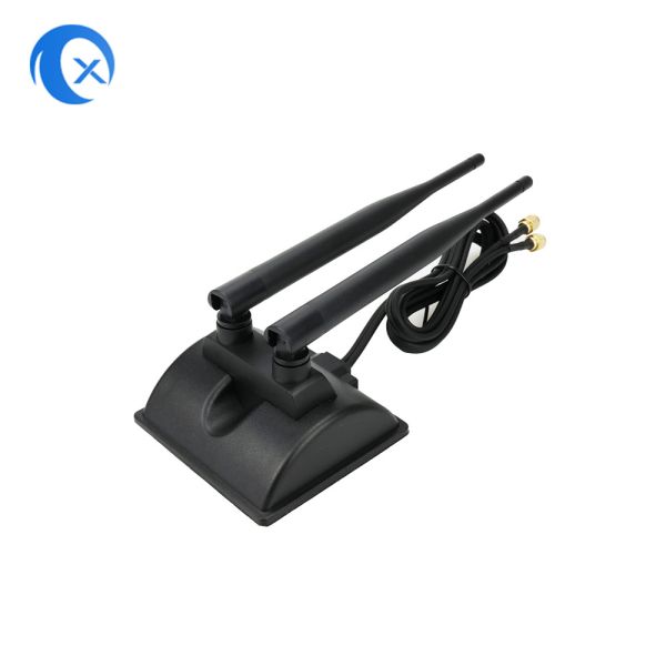 Antenne WiFi 6dBi avec connecteur mâle RP-SMA