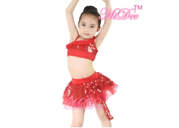 Sequins Ballet Tutu Dance Costumes Belly Two Piece Suit Belly Dance Costumes