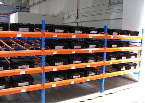 Le stockage industriel étire résistant, supports industriels de palette de gravité pour stocker des marchandises