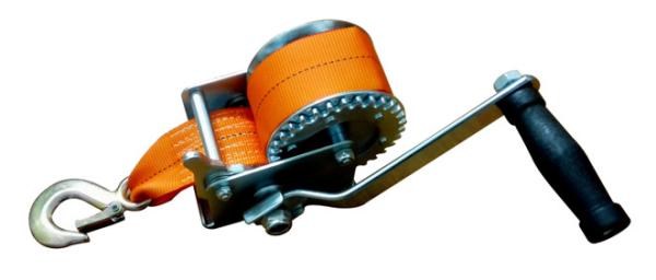 Zinc Plated Color 600 Lb Manual Boat Winch , Easy Operation Boat Hand Winch