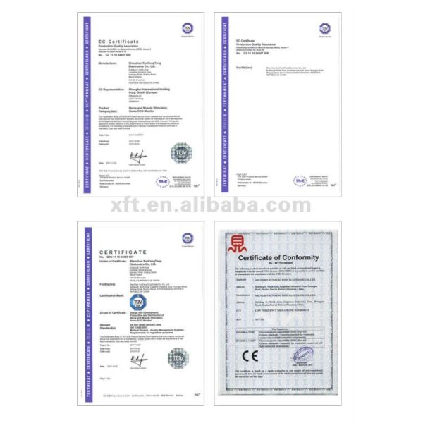 XFT CE approved mini TENS body massager