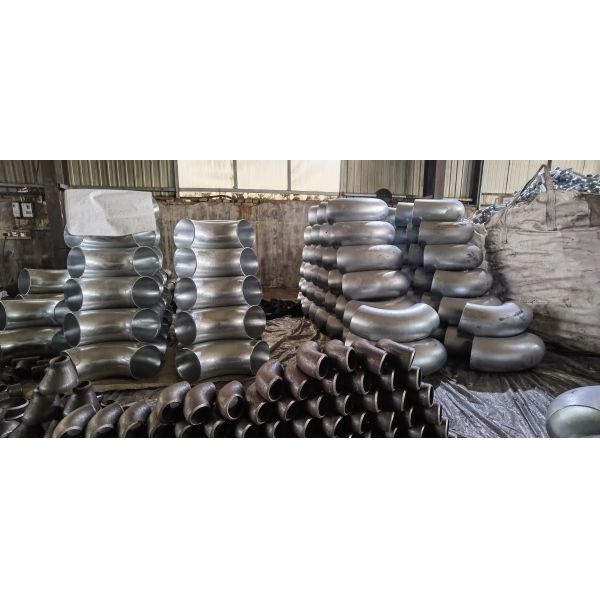 90 Degree Forged Steel Elbow 8 Inch ASTM A860 WPHY 60 Black Oil Galvanized