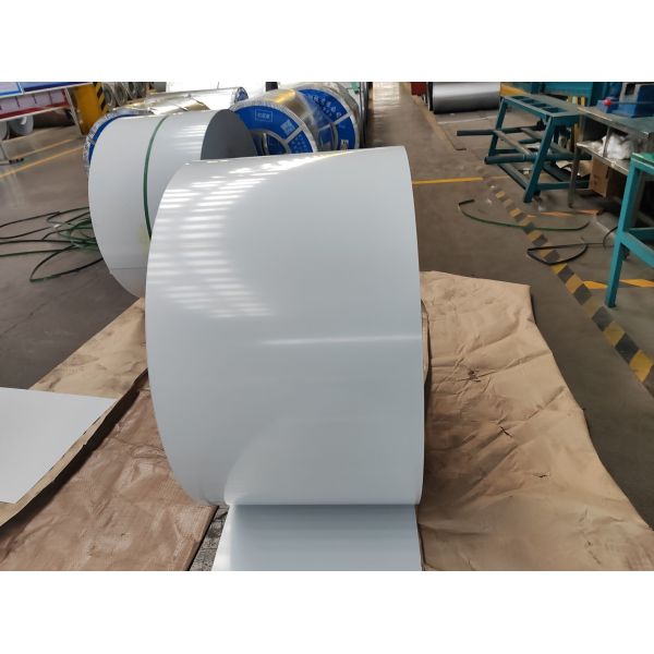 700–1250mm Pre Painted Steel Coil with 30–275g/m² Zinc Coating, 5–7μm Back Coating and 508/610mm Coil ID for Construction and Appliance Applications