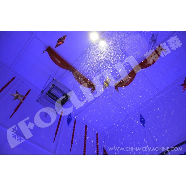 Коммерческая 600 кг машина с эффектом снега для вечеринок