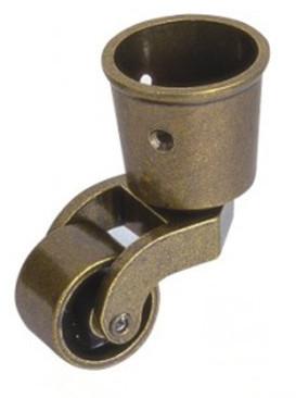 Antique Brass Caster Cups Couch Casters