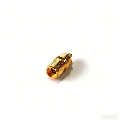 DC-40GHz Gold Plated Brass RF Adapter 2.92mm Female To SMPM Female RF Connector Adapter