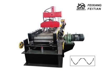 High Efficient Highway Guardrail Roll Forming Machine Two Waves ISO Approved